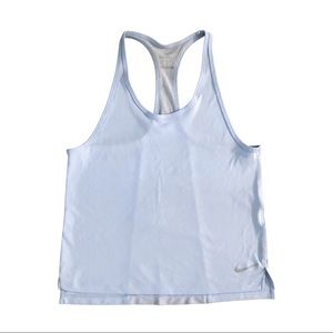 Nike Periwinkle/Light Blue Tank Top size Medium